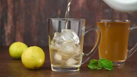 Iced Tea Stock Footage 295110998