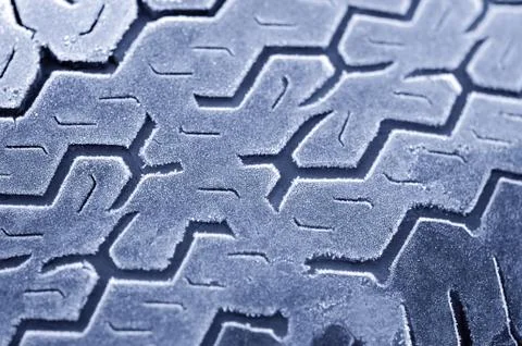 Iced tread Stock Photos