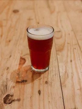 Iced,Coffee,On,The,Wooden,Table Stock Photos