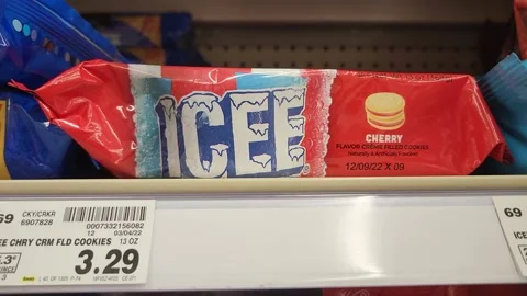 Icee Cherry Cookie Video stock 201439123
