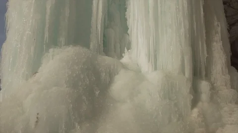 Icefall Stock Footage 100137372