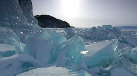 Icefield Stock Footage 30443394