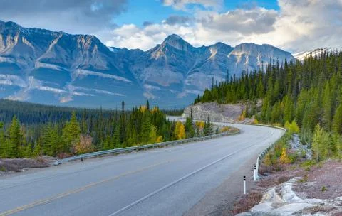 Icefields Parkway, Canada Foto stock