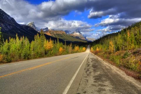 Icefields parkway Stock Photos