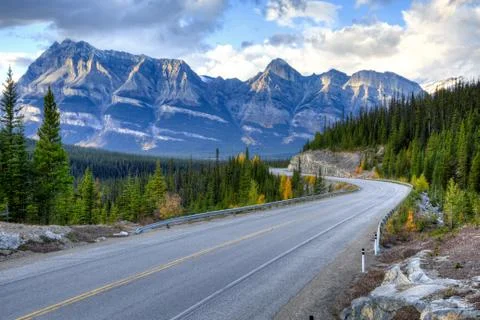 Icefields parkway Stock Photos