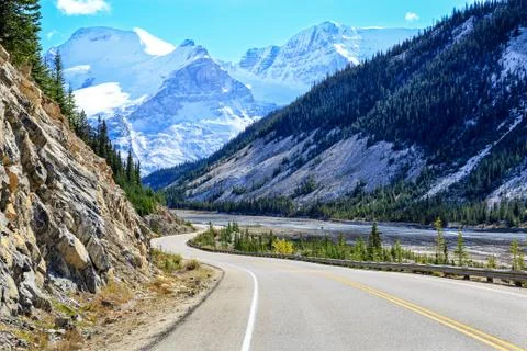 Icefields parkway Stock Photos