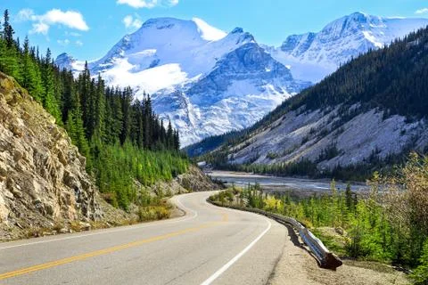 Icefields parkway Stock Photos