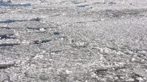 IceForming River Winter 03osvv Stock Footage 46259419