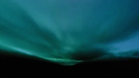 ICELAND Aurora Borealis Timelapse Stock Footage 57443370