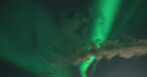 ICELAND Aurora Borealis Timelapse Stock Footage 57446883
