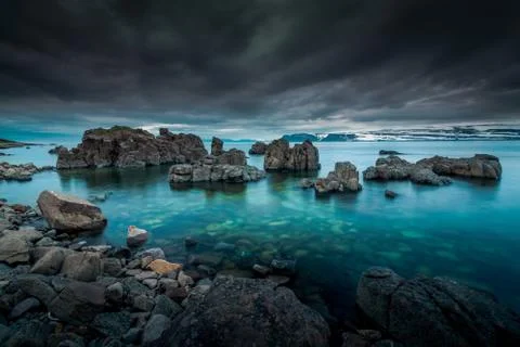 Iceland Beach Stock Photos