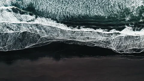 Iceland Black Beach 動画素材 189406316