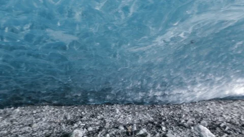 Iceland Blue Ice Cave Stock-Footage 101658463
