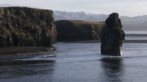 Iceland Coast Video stock 101662957