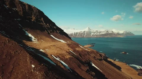 Iceland Coastline Video stock 154823328