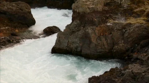 Iceland Creek Stock Footage 490355