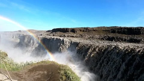 Iceland Dettifoss Stock Footage 333247281