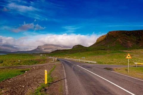 Iceland empty road Photos