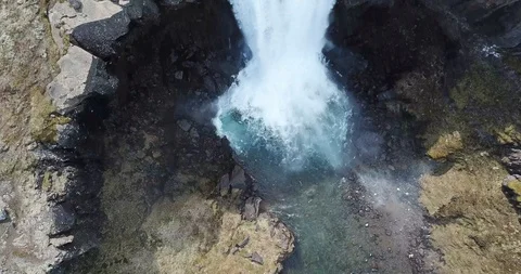 Iceland Falls 4 Stock Footage 92274161