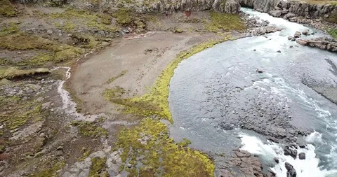 Iceland falls 6 Video stock 92274778