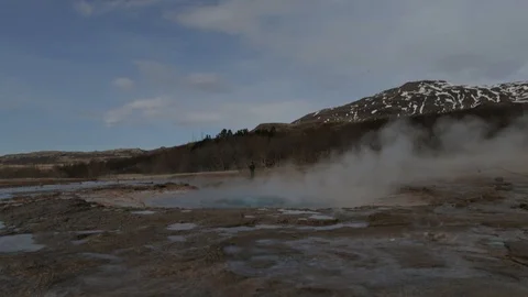 Iceland Geyser Stock-Footage 101660123