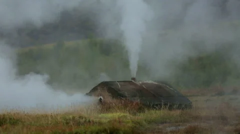 Iceland Geyser Strokkur Stock-Footage 66763795