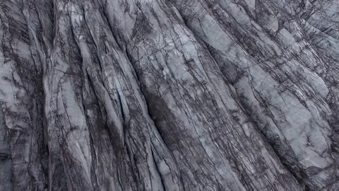 Iceland glacier drone Stock Footage 70869049