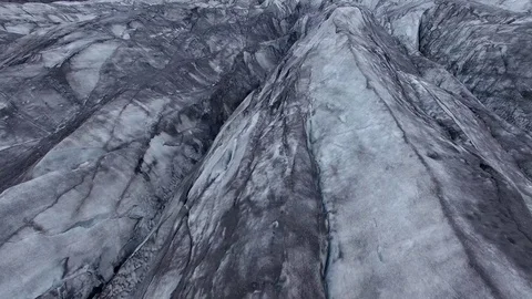Iceland glacier drone Stock-Footage 70870114