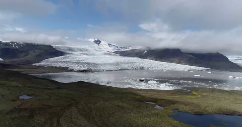 Iceland Glacier Stock Footage