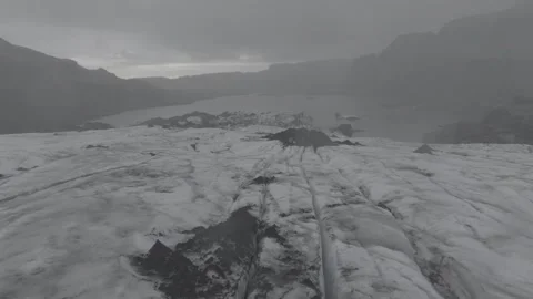 ICELAND GLACIER Video stock 328151557