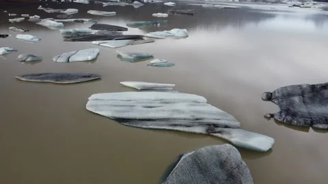 Iceland glacier top Stock Footage 223288201