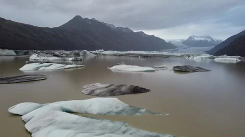 Iceland glacier vs2 Stock Footage 223287573