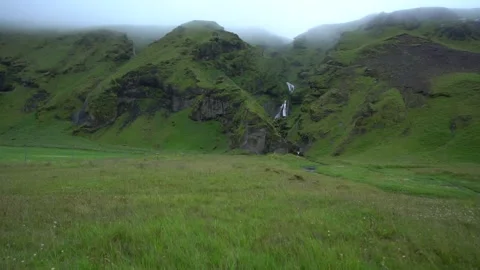 Iceland greem Mountain Stock Footage 151793686