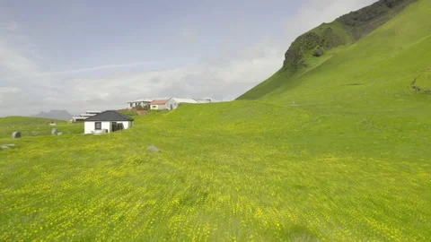 Iceland Green Valley Video stock 230899698