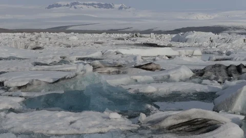Iceland Ice Lake Stock-Footage 101659447