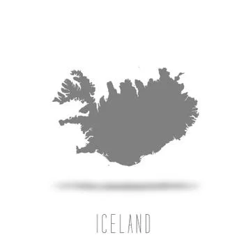 Iceland Stock Illustration