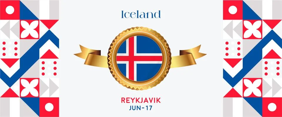 Iceland Stock Illustration