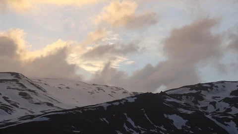 Iceland Landscape Drone Footage, Eastern Region, Dirt Road, Panning Upward Video stock 117977908