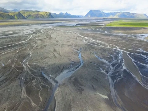 Iceland landscape Stock Footage