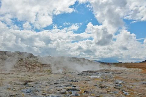 Iceland Landscape scene Stock Photos