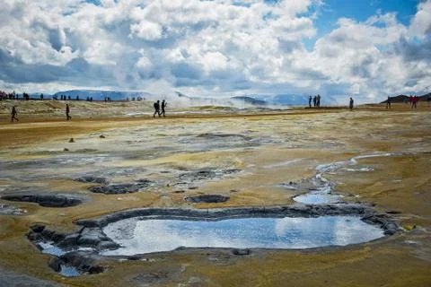 Iceland Landscape view Stock Photos
