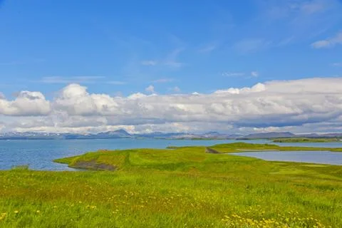 Iceland Landscape view Stock Photos