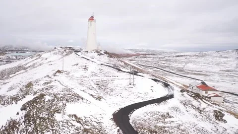 Iceland-lighthouse-02 Video stock 166959903