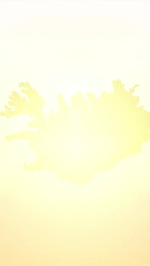 Iceland Map Opener Video stock 267849381
