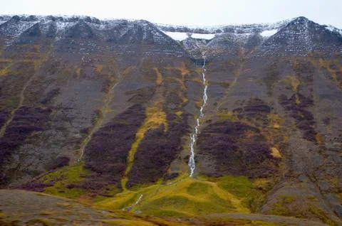 Iceland Mountain 写真素材