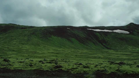 Iceland, Mountains Landscape. Stock Footage 47877037