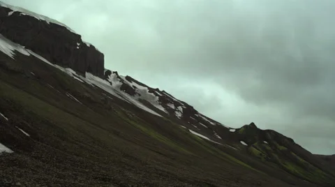 Iceland, Mountains Landscape. Stock Footage 47881569