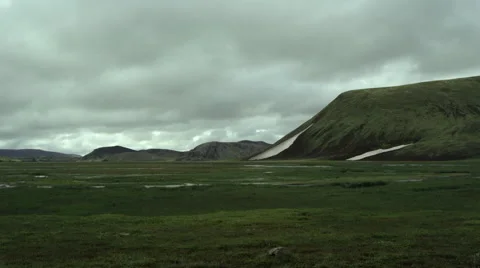 Iceland, Mountains Landscape. Stock Footage 47881591