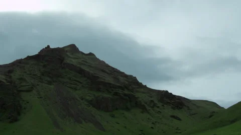 Iceland, Mountains Landscape. Stock Footage 47885927