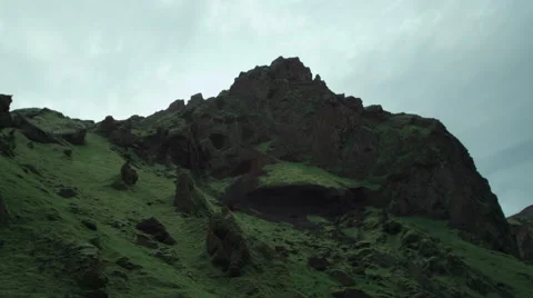 Iceland, Mountains Landscape. Stock Footage 47886885